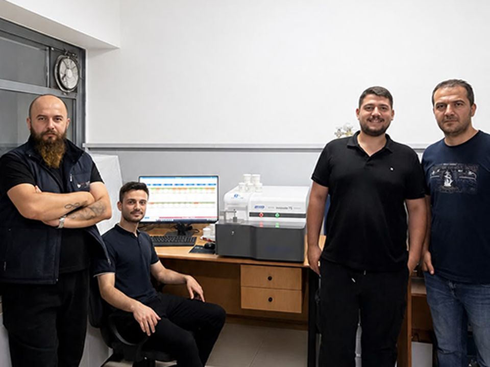 Innovate T5 OES in the lab of an investment-casting foundry in Turkey — commissioned July 2026.